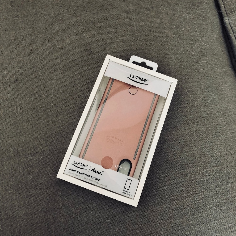 Lumee Duo iPhone X/XS case